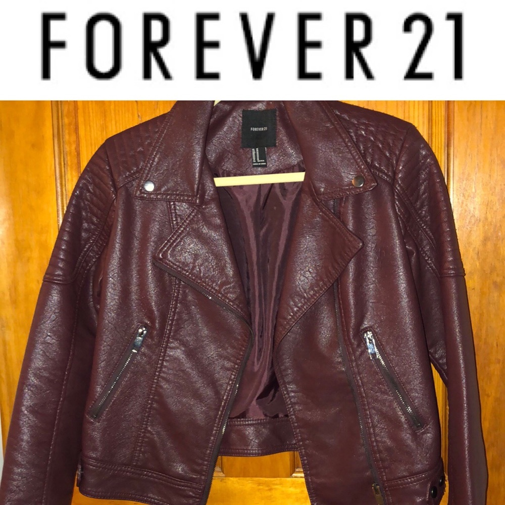 Forever 21 Faux Leather Jacket